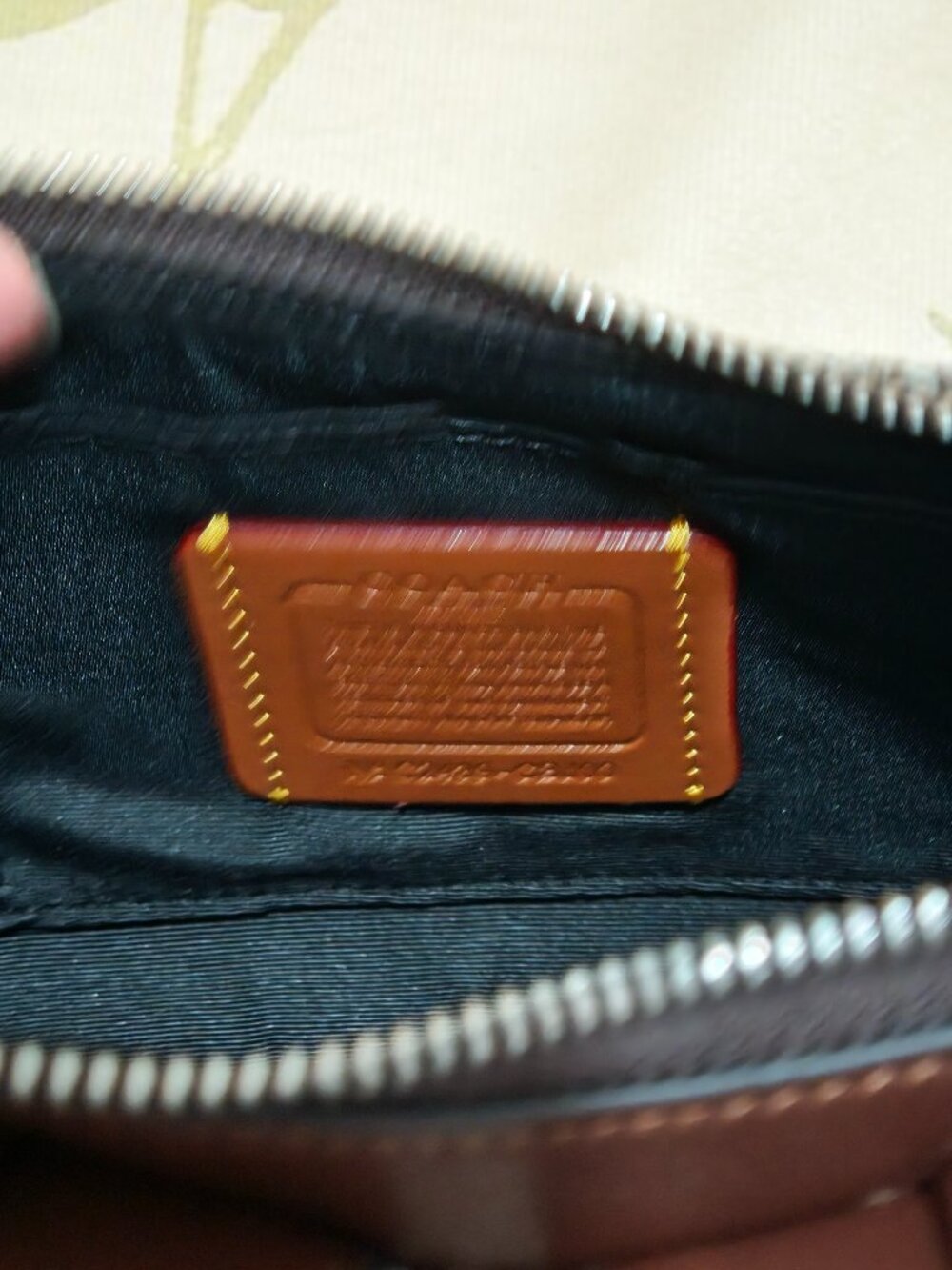Brown Coach Signature Shoulder Crossbody Bag - Picture 7 of 11
